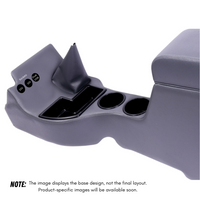 Original  Floor Console - (3) Sockets | Steel Dash
