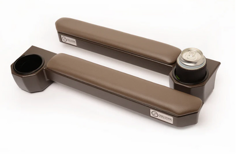 One Stone Armrests – Full Driver & Passenger Set (Brown)