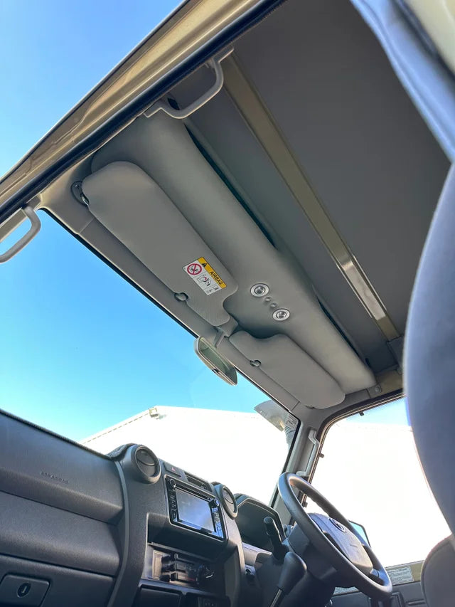 Full Facia Roof Console with Charging Sockets | TroopCarrier